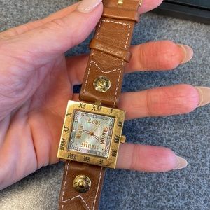 L.A.M.B. brown watch